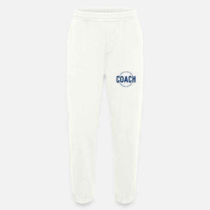Best Coach Ever - Trainer - Training - Heavyweight Jogginghose - made by SPREAD  - OFF WHITE
