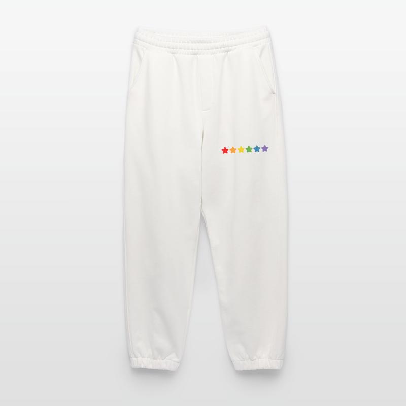 Regenbogen Sternchen LGBT lgbtqi queer Heavyweight Jogginghose - made by SPREAD 