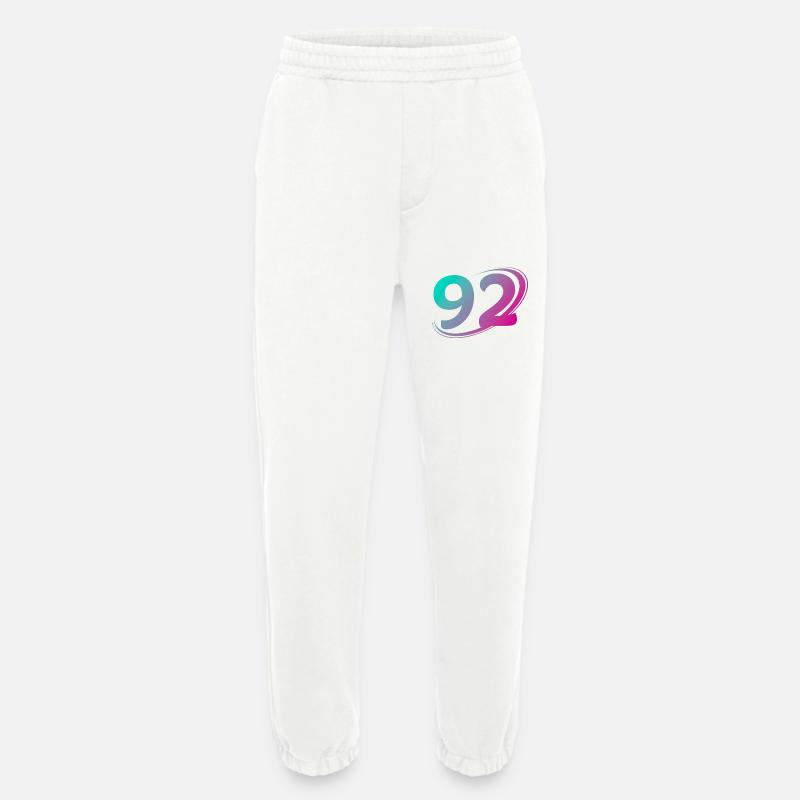 Nummer 92 mehrfarbig - Heavyweight Jogginghose - made by SPREAD  - OFF WHITE