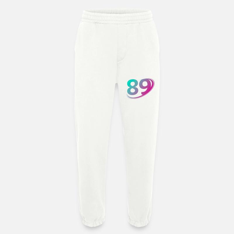 Nummer 89 mehrfarbig - Heavyweight Jogginghose - made by SPREAD  - OFF WHITE