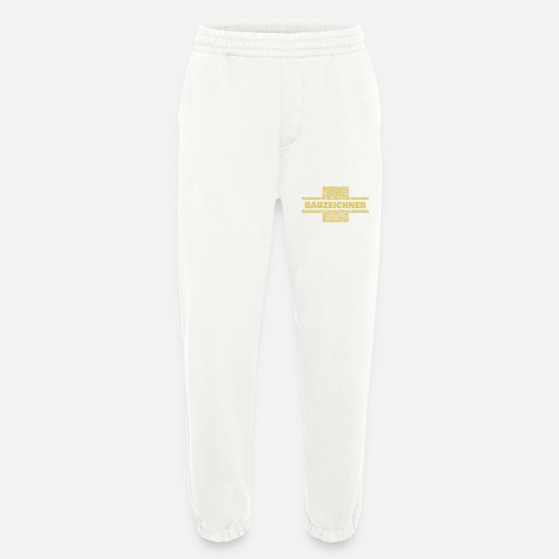 Beruf Bauzeichner - Heavyweight Jogginghose - made by SPREAD  - OFF WHITE