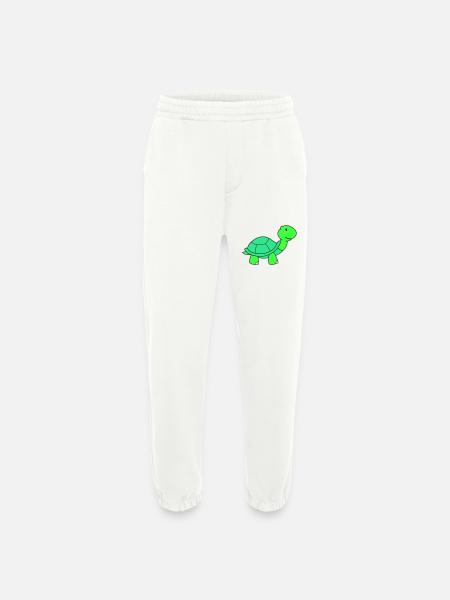 turtle - Heavyweight Jogging Pants - made by SPREAD - OFF WHITE