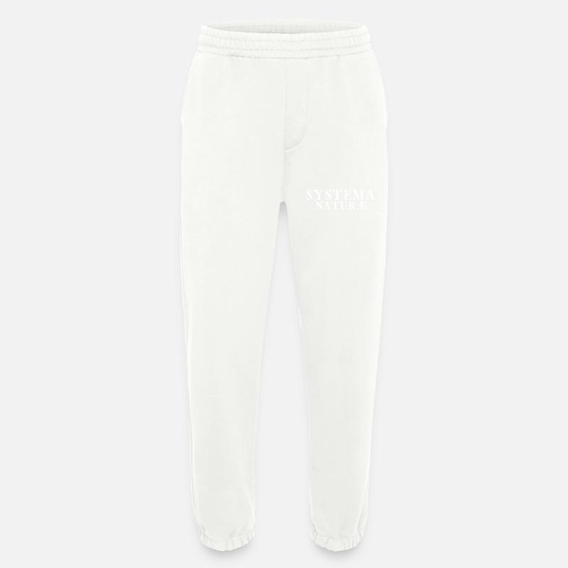 Systema Naturae - Heavyweight Jogginghose - made by SPREAD  - OFF WHITE