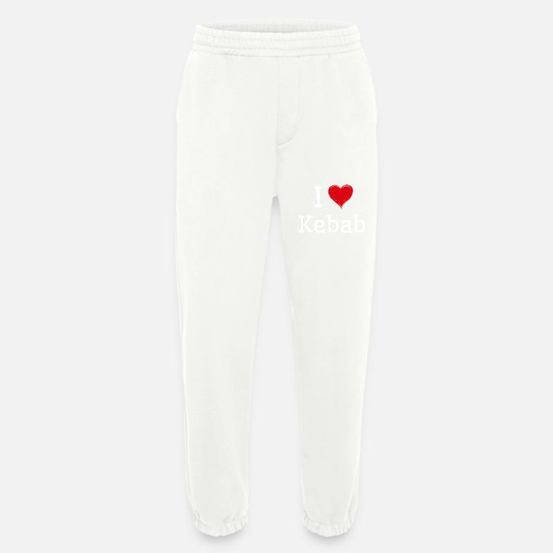 Ich liebe Kebab - Heavyweight Jogginghose - made by SPREAD  - OFF WHITE