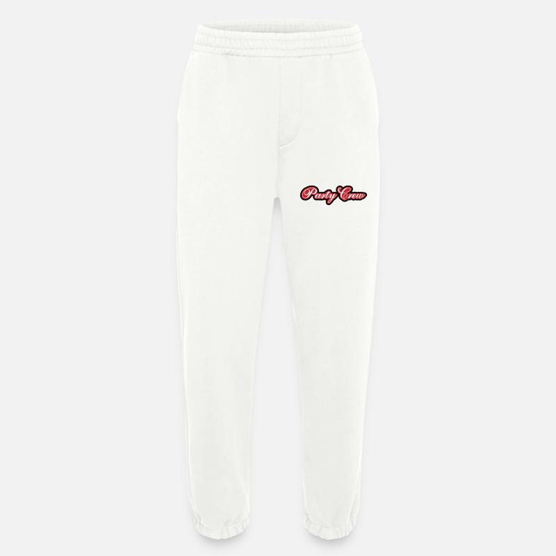 Party Crew - Heavyweight Jogginghose - made by SPREAD  - OFF WHITE
