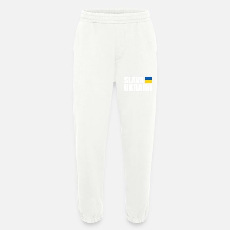 Slava ukraini - Heavyweight Jogginghose - made by SPREAD - OFF WHITE
