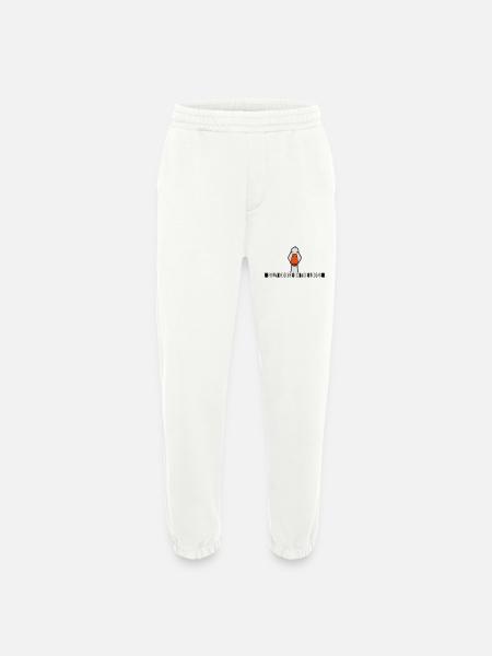 goose on the loose - Heavyweight Jogging Pants - made by SPREAD - OFF WHITE