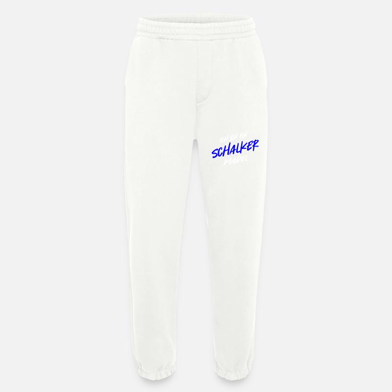 Ich bin ein Schalker Mädel - Heavyweight Jogginghose - made by SPREAD  - OFF WHITE