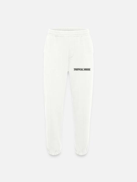 Maison tropicale - Pantalon de jogging bio épais fabriqué en UE - OFF WHITE