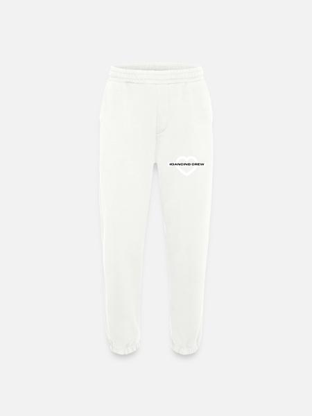 Dancing Crew Heart - Heavyweight Jogging Pants - made by SPREAD - OFF WHITE