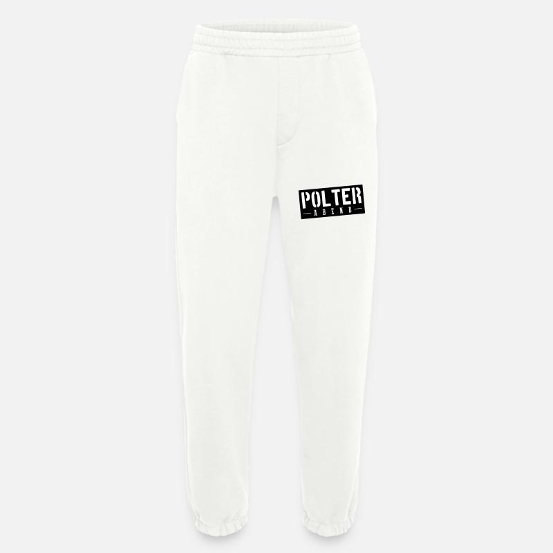 Polterabend Hochzeit Junggeselle - Heavyweight Jogginghose - made by SPREAD  - OFF WHITE