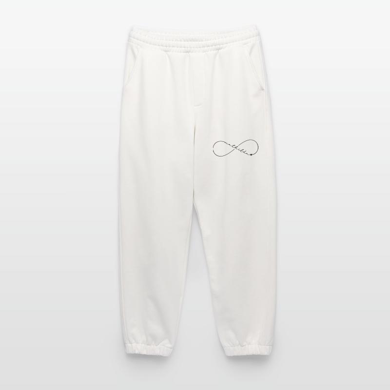 Mathilda Nom Symbole de l’Infini Pantalon de jogging bio épais fabriqué en UE