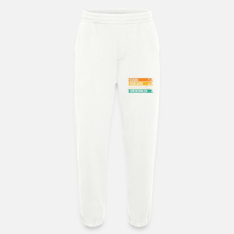 Master Roofer Roofer - Heavyweight Jogging Pants - made by SPREAD  - OFF WHITE