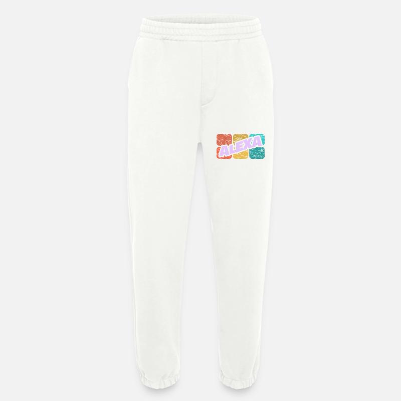 Alexa Alexa - Heavyweight Jogginghose - made by SPREAD  - OFF WHITE