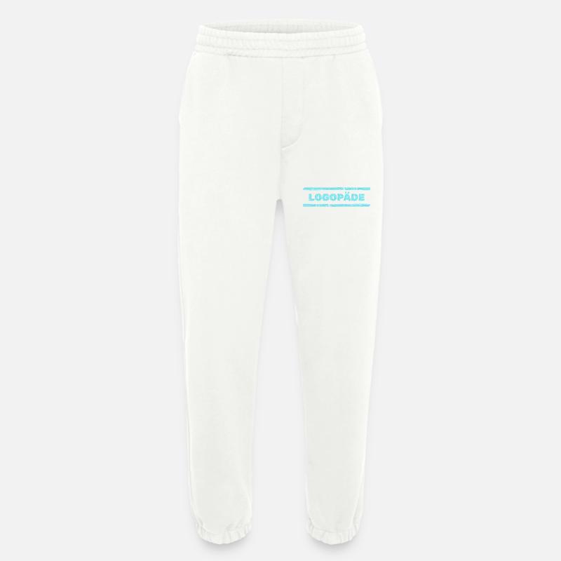 Logopaede - Heavyweight Jogginghose - made by SPREAD  - OFF WHITE