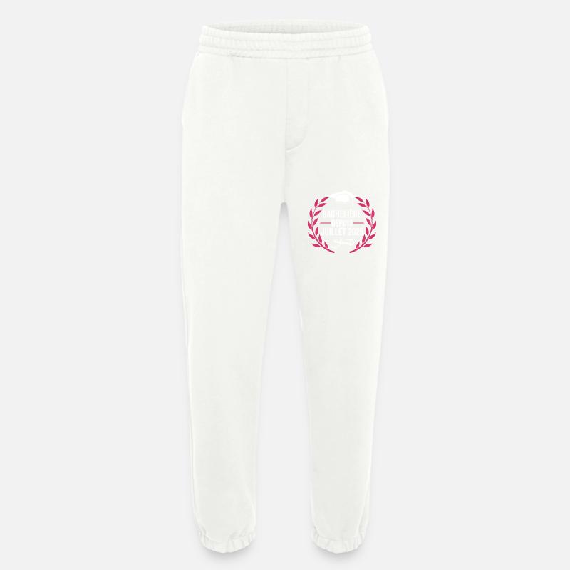 Baccalaureate 2025 Congratulations BAC - Heavyweight Jogging Pants - made by SPREAD  - OFF WHITE