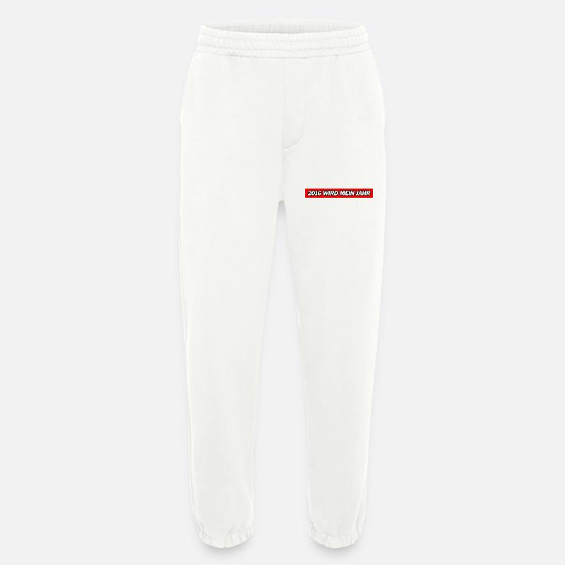 2016 wird mein Jahr -  Deutsche Memes - Heavyweight Jogginghose - made by SPREAD  - OFF WHITE
