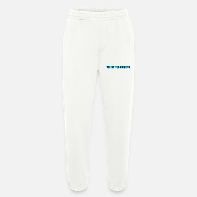 TRUST THE PROCESS design - Heavyweight Jogginghose - made by SPREAD - OFF WHITE