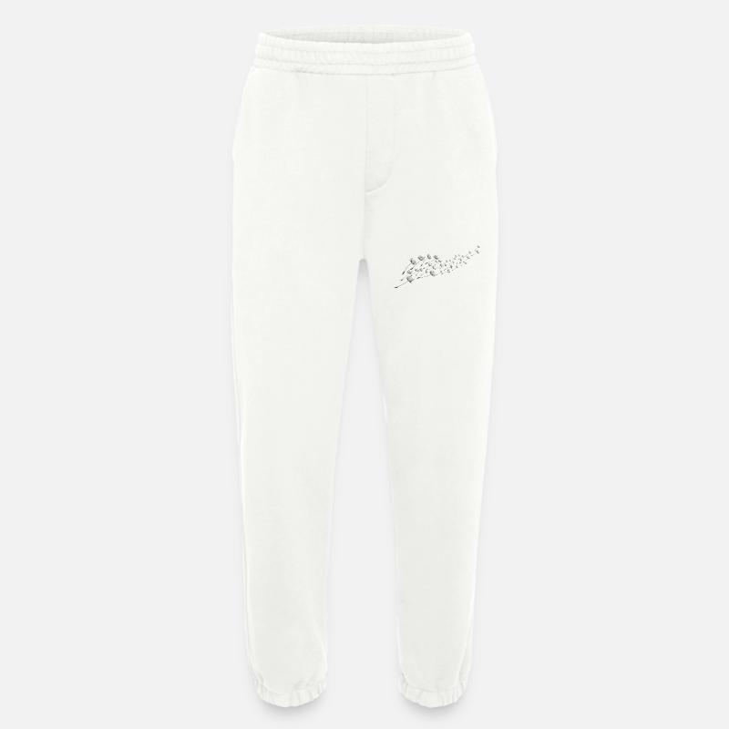 Pusteblume Löwenzahn Fliegende Samen - Heavyweight Jogginghose - made by SPREAD - OFF WHITE