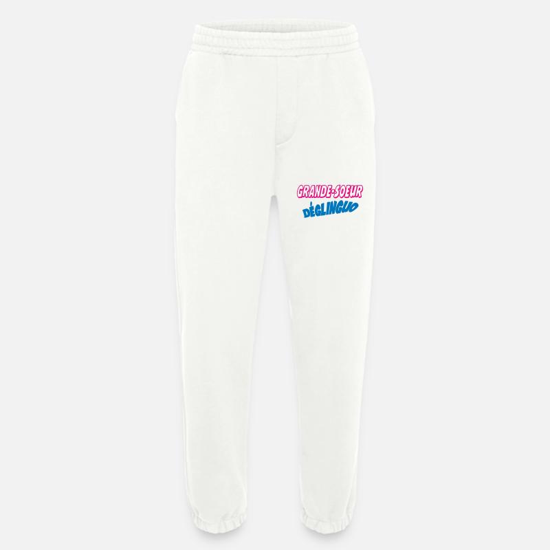 GROßE SCHWESTER - Heavyweight Jogginghose - made by SPREAD  - OFF WHITE