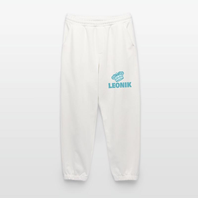 Leonik as a first name Heavyweight Jogging Pants - made by SPREAD 