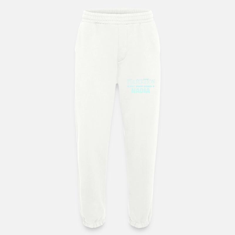 Nadia - Heavyweight Jogging Pants - made by SPREAD  - OFF WHITE