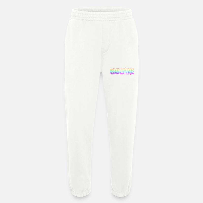josefine rs regenbogen - Heavyweight Jogginghose - made by SPREAD  - OFF WHITE
