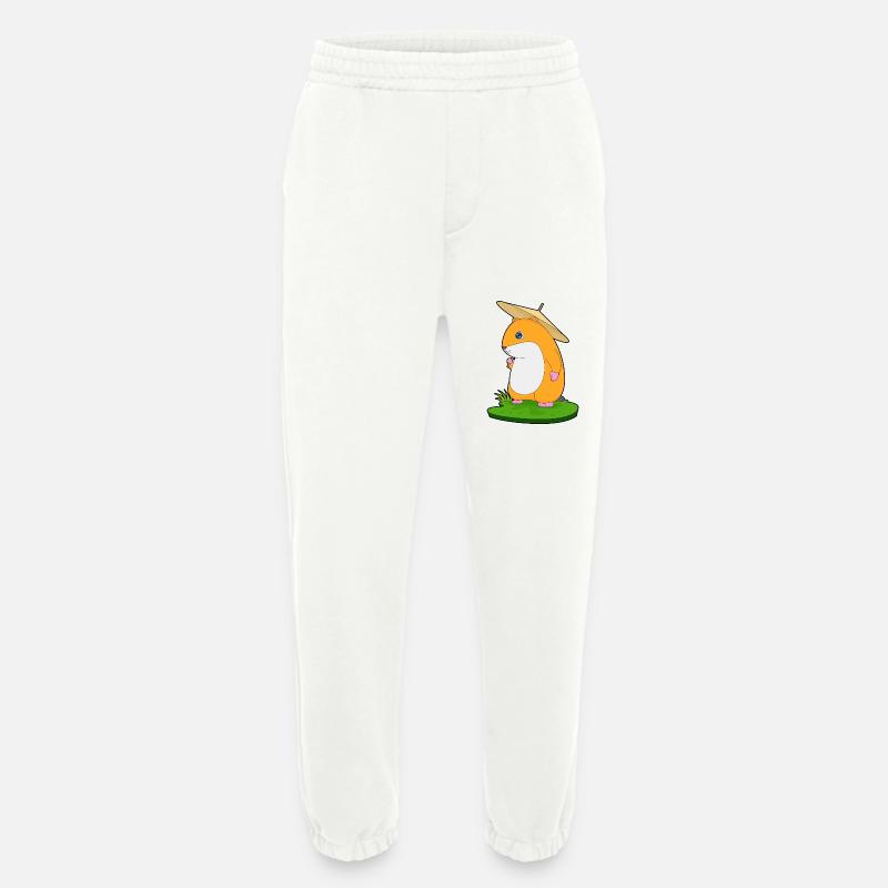 Hamster Regen Regenschirm - Heavyweight Jogginghose - made by SPREAD - OFF WHITE