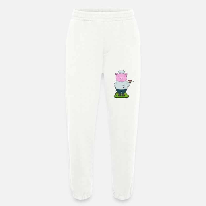 Schwein Koch Fleisch - Heavyweight Jogginghose - made by SPREAD  - OFF WHITE