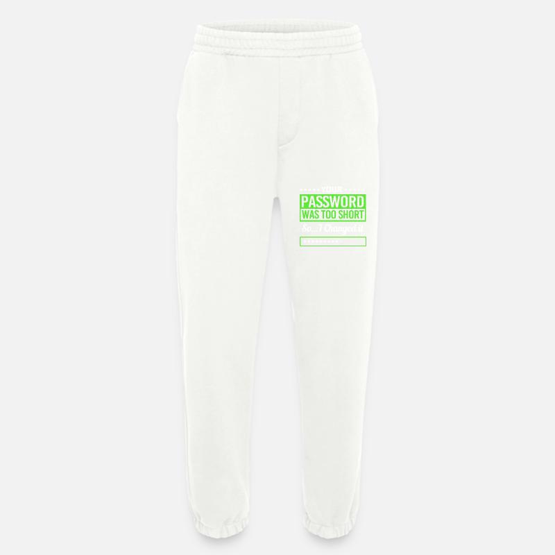 Cybersecurity Cyber Programmierer Hacker - Heavyweight Jogginghose - made by SPREAD  - OFF WHITE