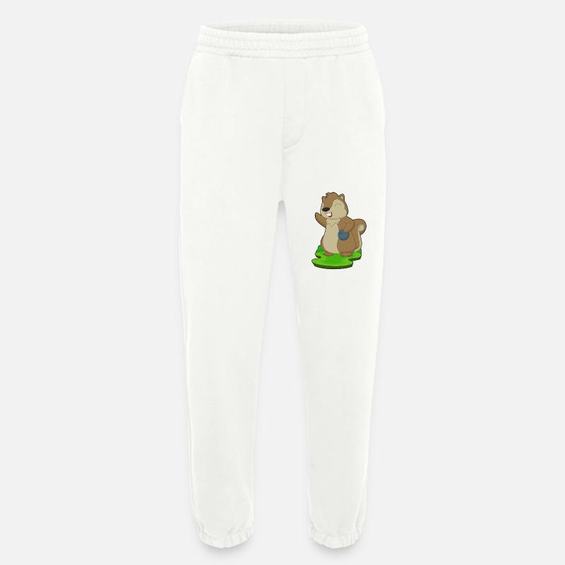 Eichhörnchen Bowling Bowlingkugel - Heavyweight Jogginghose - made by SPREAD  - OFF WHITE