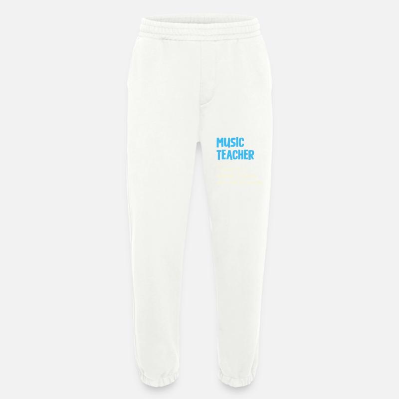 Musiklehrer Definition Cooler Lehrer Idee - Heavyweight Jogginghose - made by SPREAD  - OFF WHITE