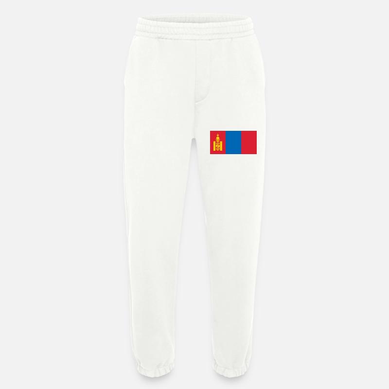 Mongolei - Heavyweight Jogginghose - made by SPREAD  - OFF WHITE