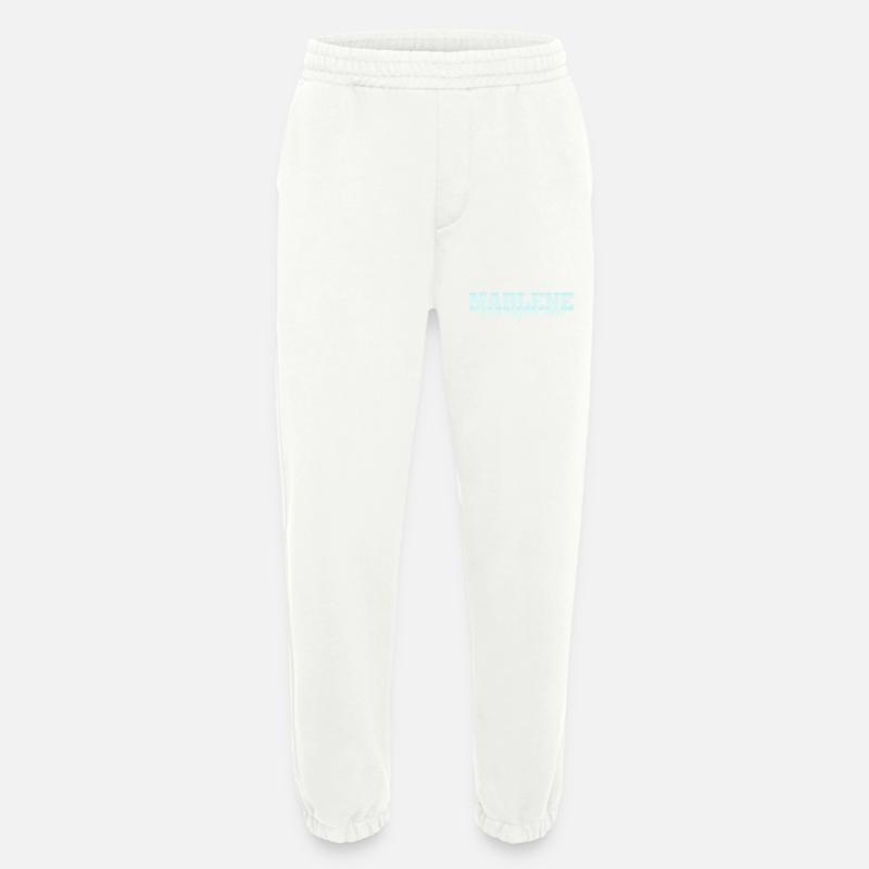 Mrs. Marlene - Heavyweight Jogging Pants - made by SPREAD  - OFF WHITE