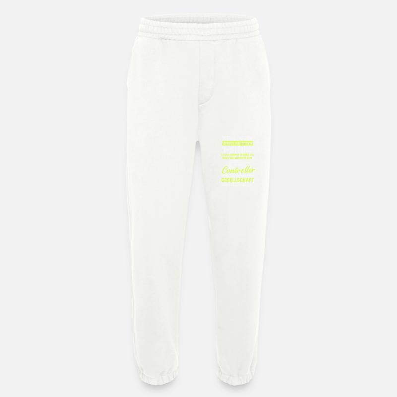 Controller Gaming Spruch - Heavyweight Jogginghose - made by SPREAD  - OFF WHITE