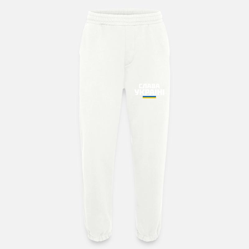 Slava ukraini - Heavyweight Jogginghose - made by SPREAD - OFF WHITE