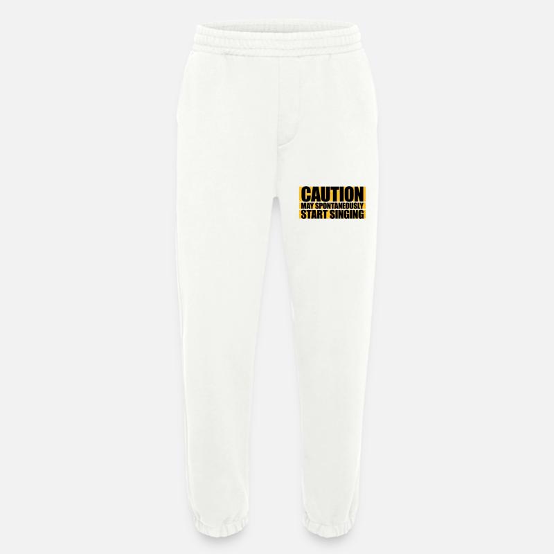 may spontaneously start singing - Heavyweight Jogginghose - made by SPREAD  - OFF WHITE