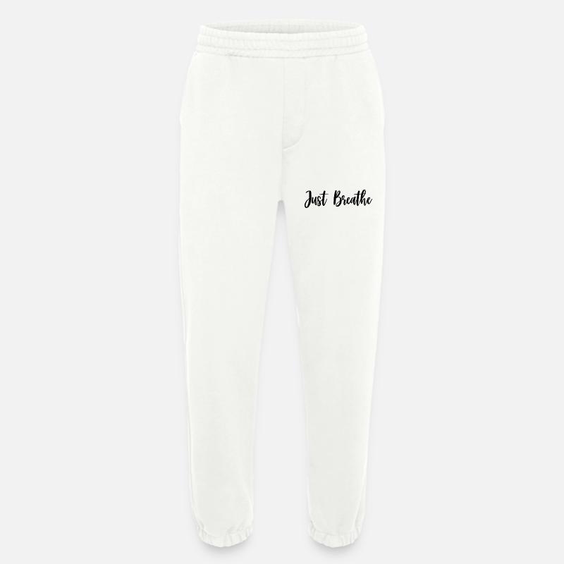 NUR VERSCHNAUFPAUSE - Heavyweight Jogginghose - made by SPREAD  - OFF WHITE