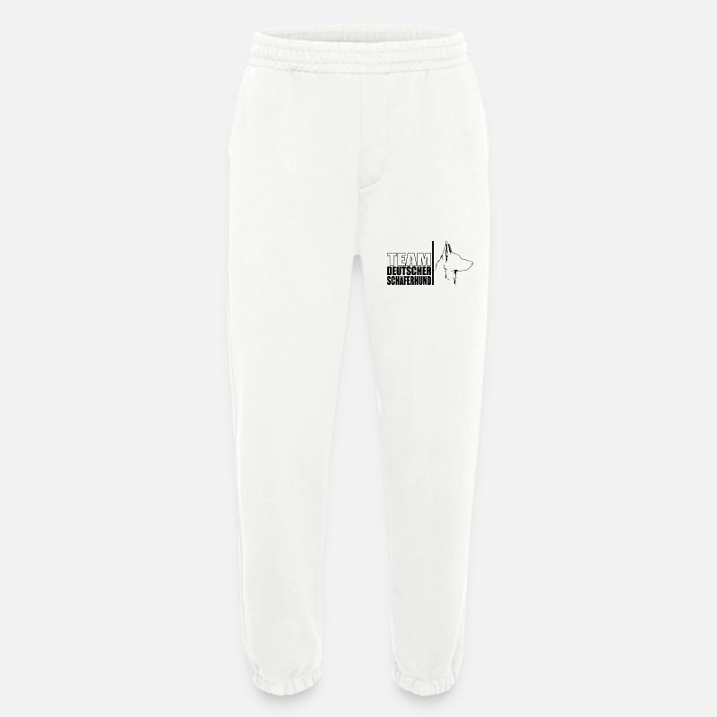 TEAM Deutscher Schäferhund Hunde Wilsigns - Heavyweight Jogginghose - made by SPREAD  - OFF WHITE