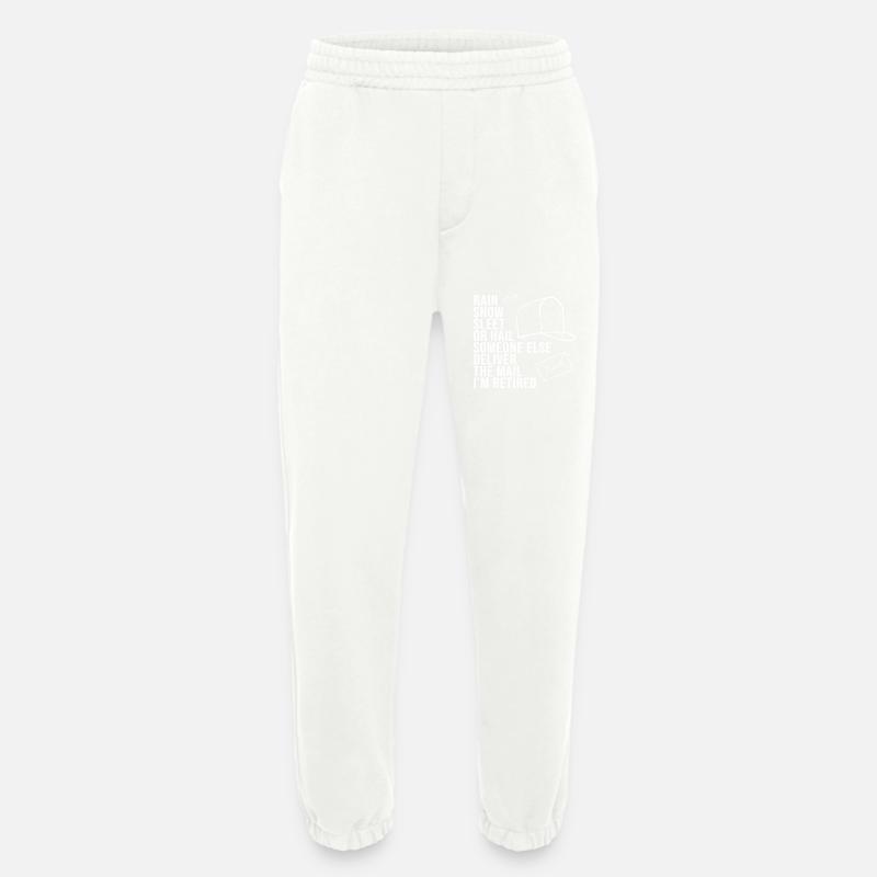 Postbote - Heavyweight Jogginghose - made by SPREAD  - OFF WHITE