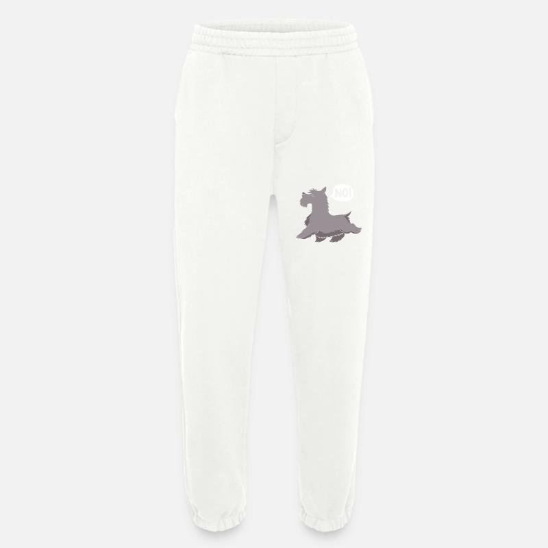 Scottish Terrier - Heavyweight Jogginghose - made by SPREAD  - OFF WHITE