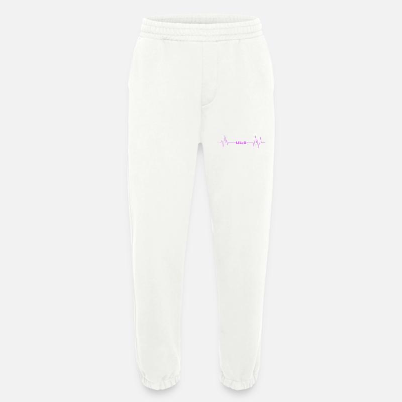 Lilja als Vorname - Heavyweight Jogginghose - made by SPREAD  - OFF WHITE