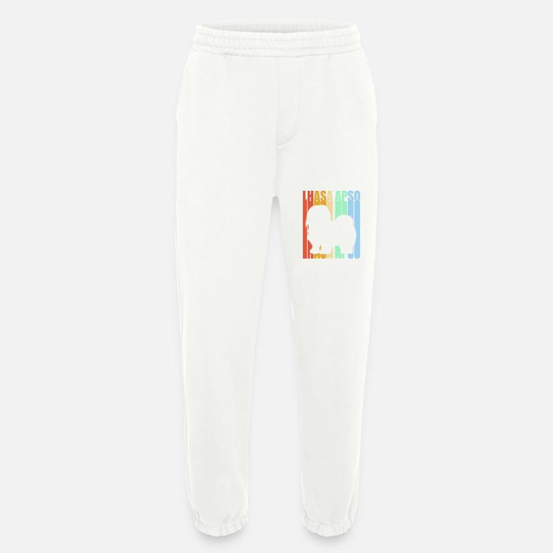 Lhasa Apso - Heavyweight Jogginghose - made by SPREAD  - OFF WHITE