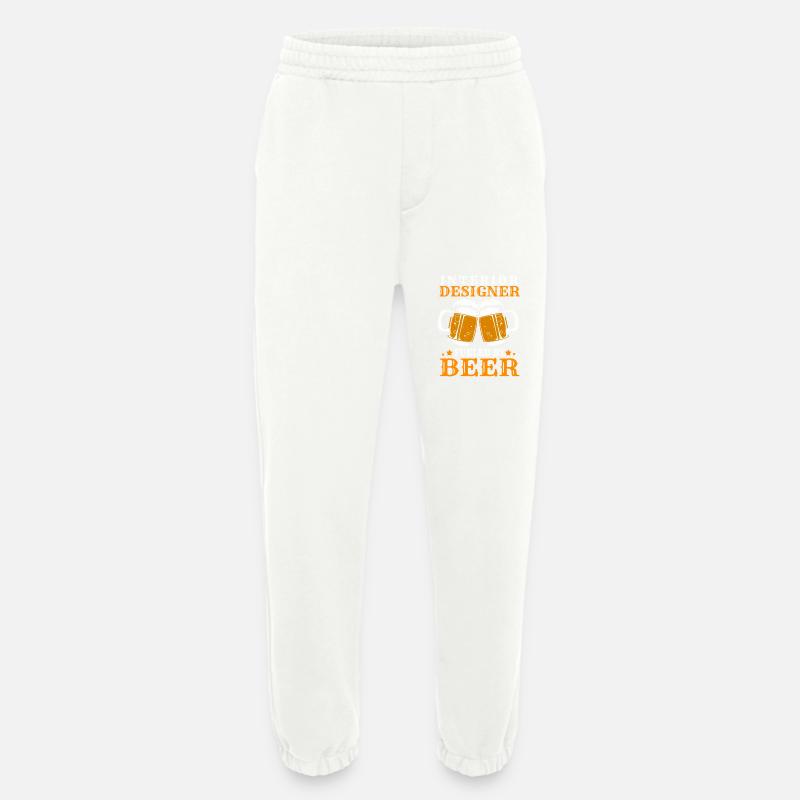 Architecte Architecte d’intérieur Architecture - Pantalon de jogging bio épais fabriqué en UE - OFF WHITE