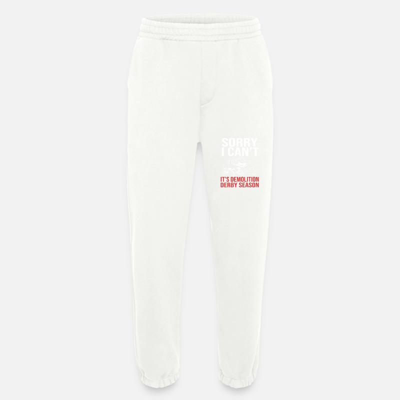 Abriss Derby - Heavyweight Jogginghose - made by SPREAD  - OFF WHITE