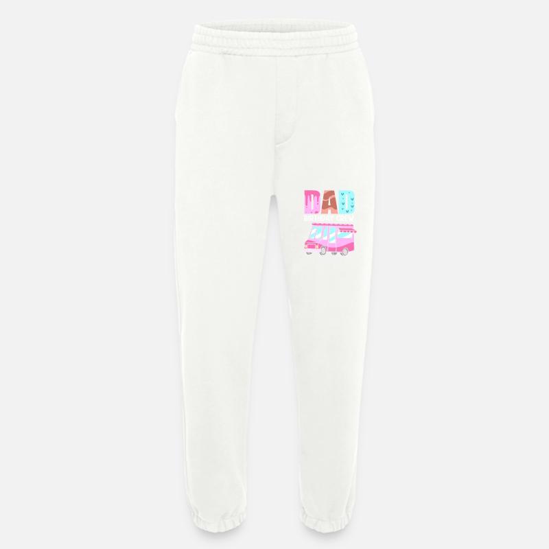 Eiscreme Eiswagen Eis Eisdiele - Heavyweight Jogging Pants - made by SPREAD  - OFF WHITE