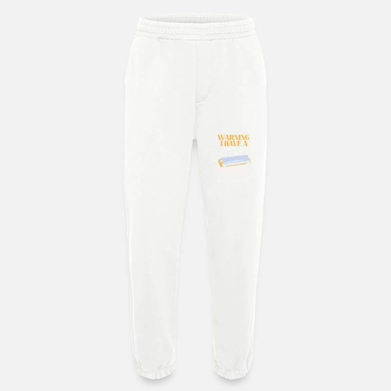 Harmonica - Heavyweight Jogging Pants - made by SPREAD  - OFF WHITE
