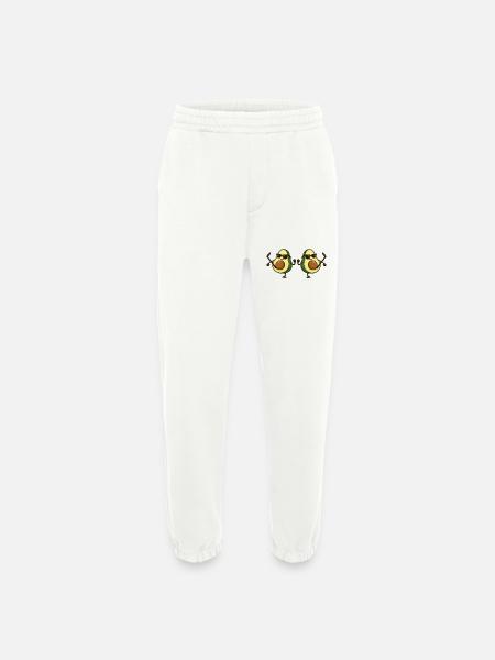 avocado karate 2 - Heavyweight Jogginghose - made by SPREAD - OFF WHITE