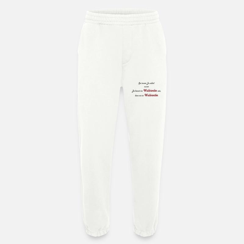 Sein ein Waldviertler - Heavyweight Jogginghose - made by SPREAD - OFF WHITE