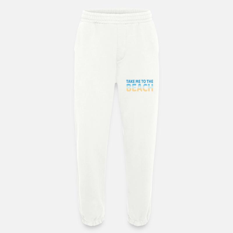 Strand - Heavyweight Jogginghose - made by SPREAD  - OFF WHITE